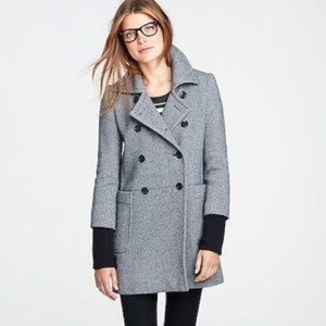J. Crew Academy Coat in Herringbone